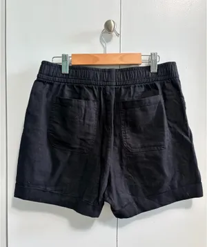 Black Linen Old Navy Shorts thumbnail 2