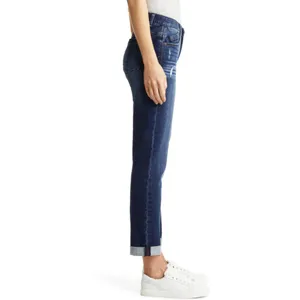 Nordstrom Wit & Wisdom Gemma 'Ab'Solution Distressed Girlfriend Jeans Boyfriend Shapewear thumbnail 3