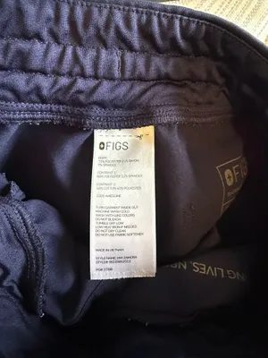 FIGS Zamora Scrub Pants Jogger Women’s Navy Medium thumbnail 5