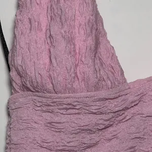 DIVIDED by H&M‎ Pink Textured Halter Crop Top Size S thumbnail 8