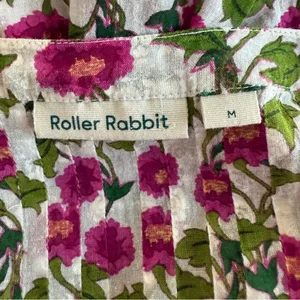 Roller Rabbit Dakini Floral Ziva Tunic‎ Swim Cover up Size Medium thumbnail 6