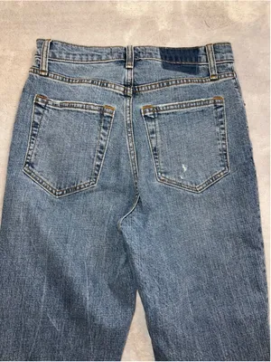 Women's Abercrombie & Fitch Blue 90s Straight Leg Jeans Size 26 thumbnail 7