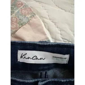 KanCan Curvy High Rise Skinny Denim Jeans 30x28 NEW Side Slit Hem Stretch thumbnail 6