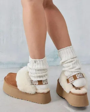UGG Funkette Platform Slipper Sandals thumbnail 1