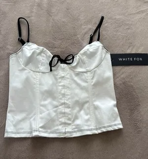 White Fox Bustier Boutique Top thumbnail 1