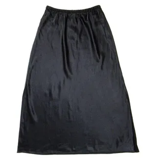NWT J.Crew Collection Side-slit Pull-on Maxi in Black Luster Crepe Skirt S thumbnail 3
