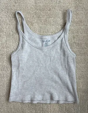 Brandy Melville Basic Gray Tank thumbnail 1