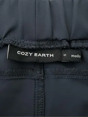 Women’s Cozy Earth Always Cropped Pants Eclipse Navy Blue Size S thumbnail 9
