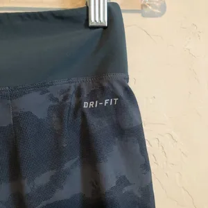 Nike Dri-FIT Green‎ Abstract Camo Running Athletic Performance Shorts thumbnail 8
