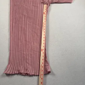 Matilda Jane‎ Curtain Call Wide Leg Pants Womens Medium Pink Accordion Elastic thumbnail 2