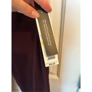Rafaella burgundy dress pants size 4 petite work pants office wear stylish NWT thumbnail 3