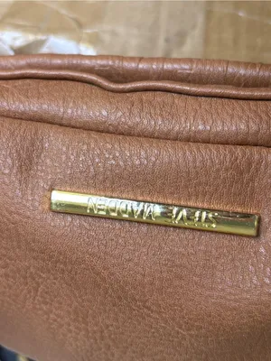 Steve Madden Taupe Embossed Crossbody with Black Tassel Strap thumbnail 6