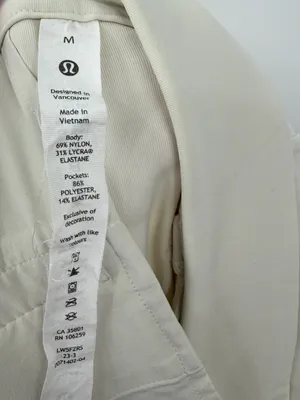 lululemon Straight-Leg Mid-Rise Luxtreme Pant Bone Medium thumbnail 10