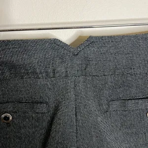 Vintage Arden‎ B Cropped Herringbone Gray Trousers Y2K Steampunk Size 4 EUC thumbnail 7
