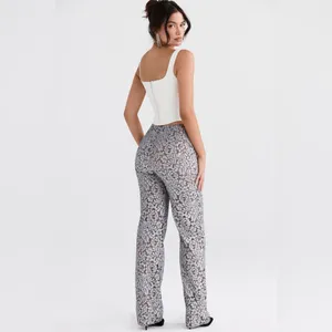 House of CB Mara‎ Silver Metallic Trousers NWOT size M thumbnail 4