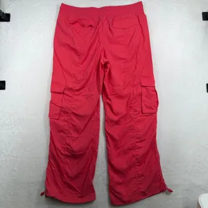 Lululemon XL Dance Studio Relaxed Fit Mid Rise Cargo Pants Glaze Pink Stretch thumbnail 9
