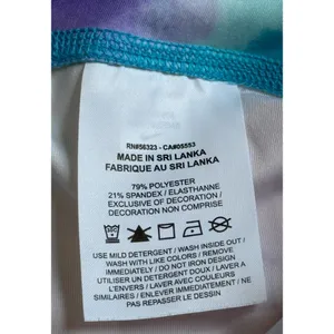 EUC Nike One Women's Mid-Rise 7" Tie-Dye Bike Shorts Multicolor training size S thumbnail 10
