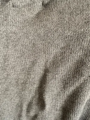 Men’s Basic Edition Crewneck knit grey sweater large thumbnail 6