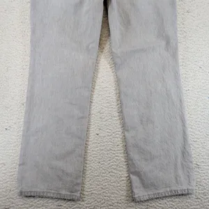 Madewell Slim Demi-Boot High Rise‎ Gray Jeans MC513 Womens 28 Raw Hem Stretch thumbnail 10