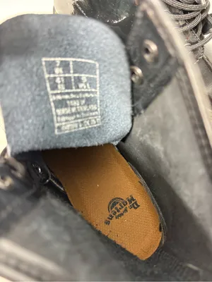 Dr. Martens 1460 Women's Black‎ Patent Leather Lace-Up Boot, Size 9 thumbnail 8