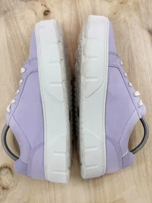 Timberland Laurel Court Low Lace Up Canvas Sneakers Lilac‎ Purple Women 9.5 thumbnail 5