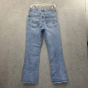 American‎ Eagle 90s Bootcut Jeans High Rise Boho Festival Stretch Women's 6 x 30 thumbnail 2