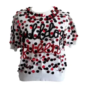 Queen Of Sparkles Uga Top White thumbnail 1