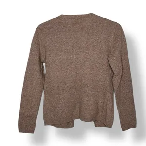 Ken-G Wool Blend Cardigan Size XS (tagged M) Y2K Tan Brown thumbnail 9