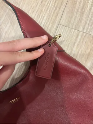 Brooklyn Shoulder Bag 28 — Burgundy Leather Shoulder Bag thumbnail 9