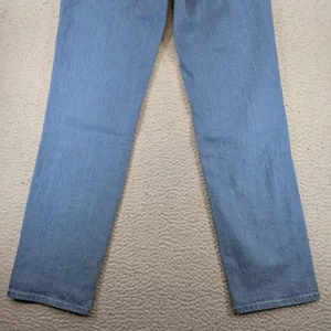 Denim Forum Aritzia Joni Straight Leg Jeans True Super Light Blue 28 129296 thumbnail 9