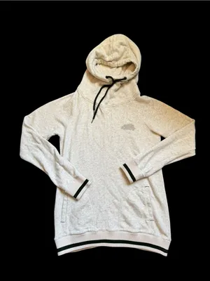 Women’s oatmeal Roots Canada Hooded Pullover Sweatshirt med thumbnail 1