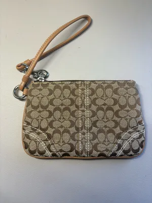 Vintage Brown Coach Bag thumbnail 2