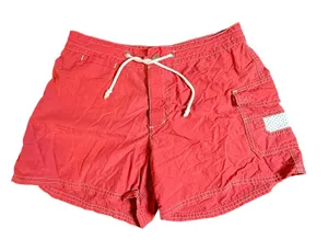 Ocean Pacific‎ OP Red Nylon Board Shorts Vintage Cargo Pocket 9 Surf Coastal Y2K thumbnail 1
