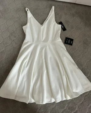Lulus White Skater Dress thumbnail 2