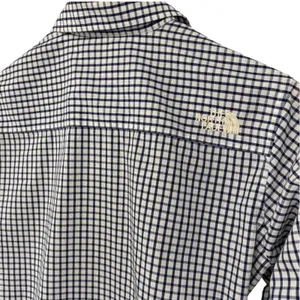 Rare The North Face Coolmax Cinch Waist Hiking Shirt 85/US SM‎ Gingham Korea thumbnail 7