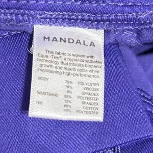 Mandala‎ Women Scrub Jogger Pants L Purple Medical Cargo Nurse Utility Uniform thumbnail 6