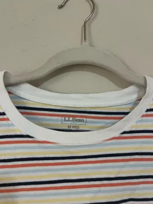 LL Bean Striped Short Sleeve Shirt thumbnail 3