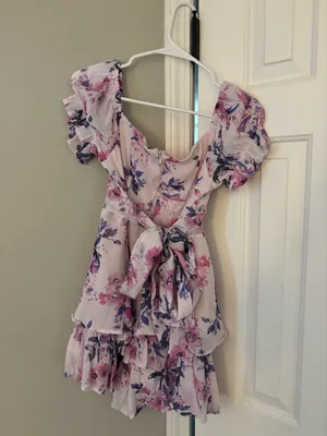 Francesca's Floral Romper thumbnail 2