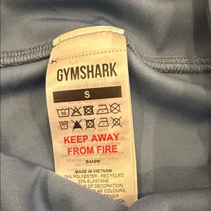 Gymshark medium Blue High-Rise Bike Shorts thumbnail 3
