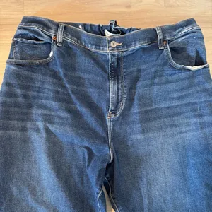 Abercrombie & Fitch curve love high rise flare jeans NWOT plus size 24 short thumbnail 3