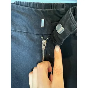 I AM GIA Pants Women XS‎ Black Elastic Waist Baggy Parachute Joggers Y2K Retro thumbnail 7