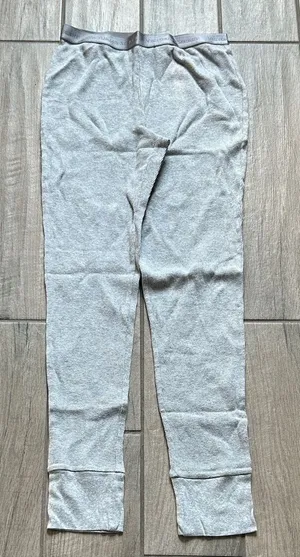 Victoria's Secret Light Gray Joggers thumbnail 1