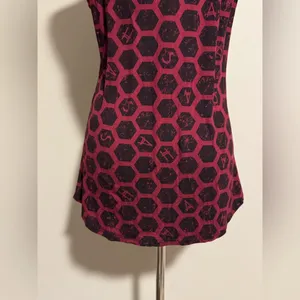 Preloved Hot Topic Red and Black American Horror Story Cult Hive Tank Top medium thumbnail 6