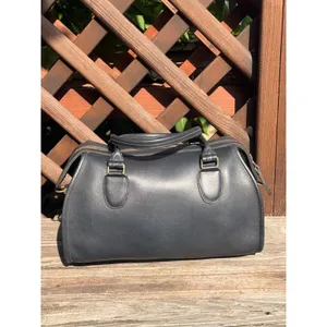 Coach Vintage Broadway Satchel Navy Blue Speedy Leather thumbnail 3