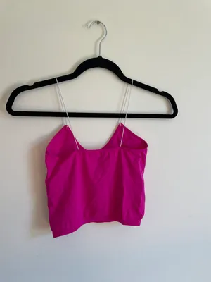 Pink Crop Top thumbnail 2