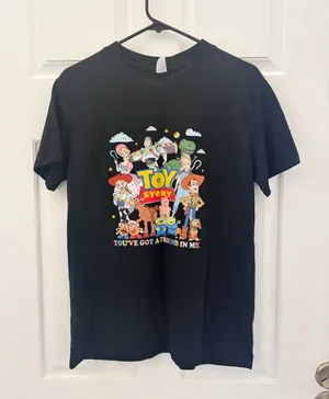 Toy Story Character Graphic Tee - Black thumbnail 1