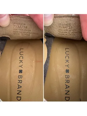 Lucky Brand Loucia Gray Suede Leopard White Midsole Lace Up Sneaker 7.5 $80 thumbnail 8