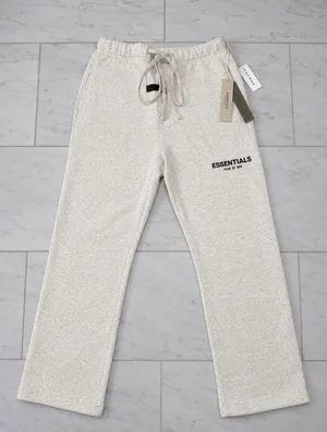 Fear of God ESSENTIALS x small Nee Light oat sweatpants uncuffed thumbnail 2