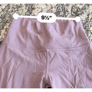 Lululemon Align High Rise Crop 23" Size 4 Dusty Mauve LW6BGLS Yoga Leggings thumbnail 4
