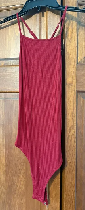 Forever 21 Red Bodysuit thumbnail 1